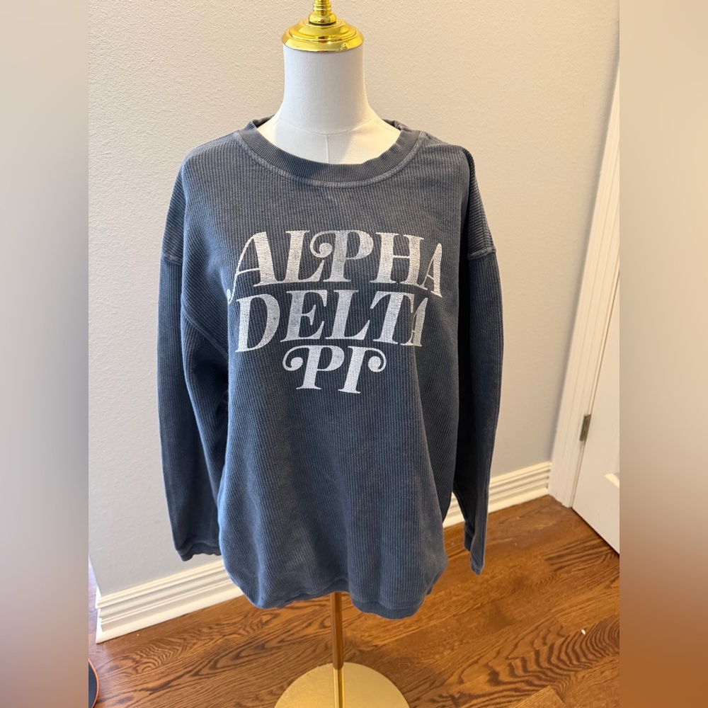 Alpha Delta Pi Blue Sweatshirt